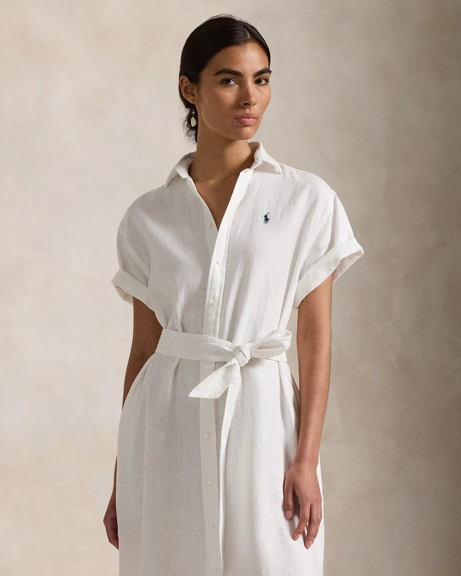 Vestido de Linho | Ralph Lauren