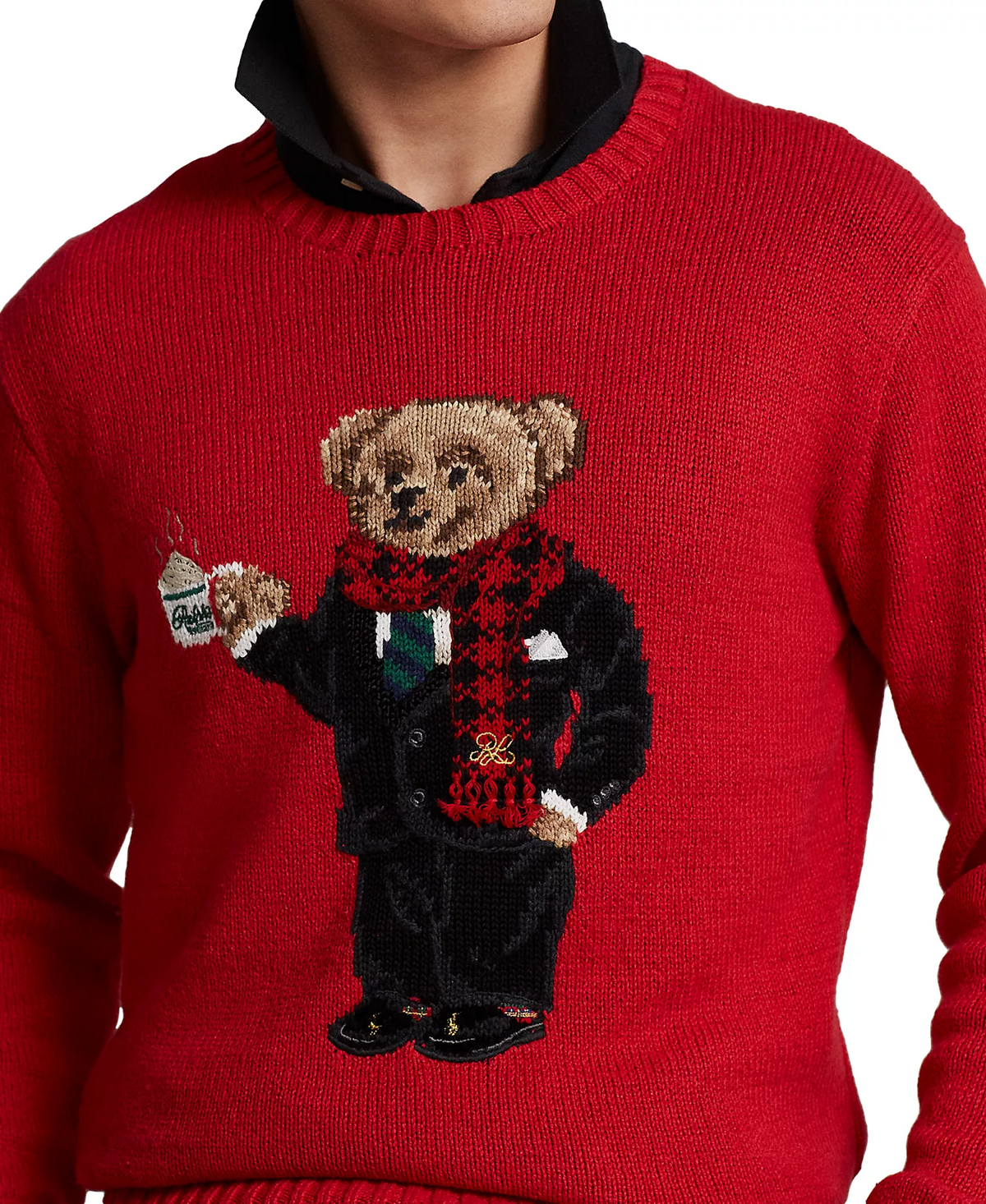 Suéter Ralph Lauren | Polo Bear Vermelho Natal