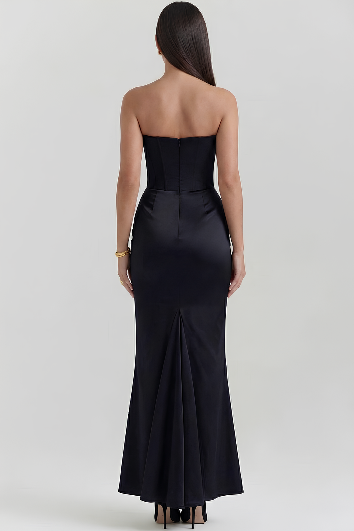 Vestido Longo Modelador Elsa - Preto