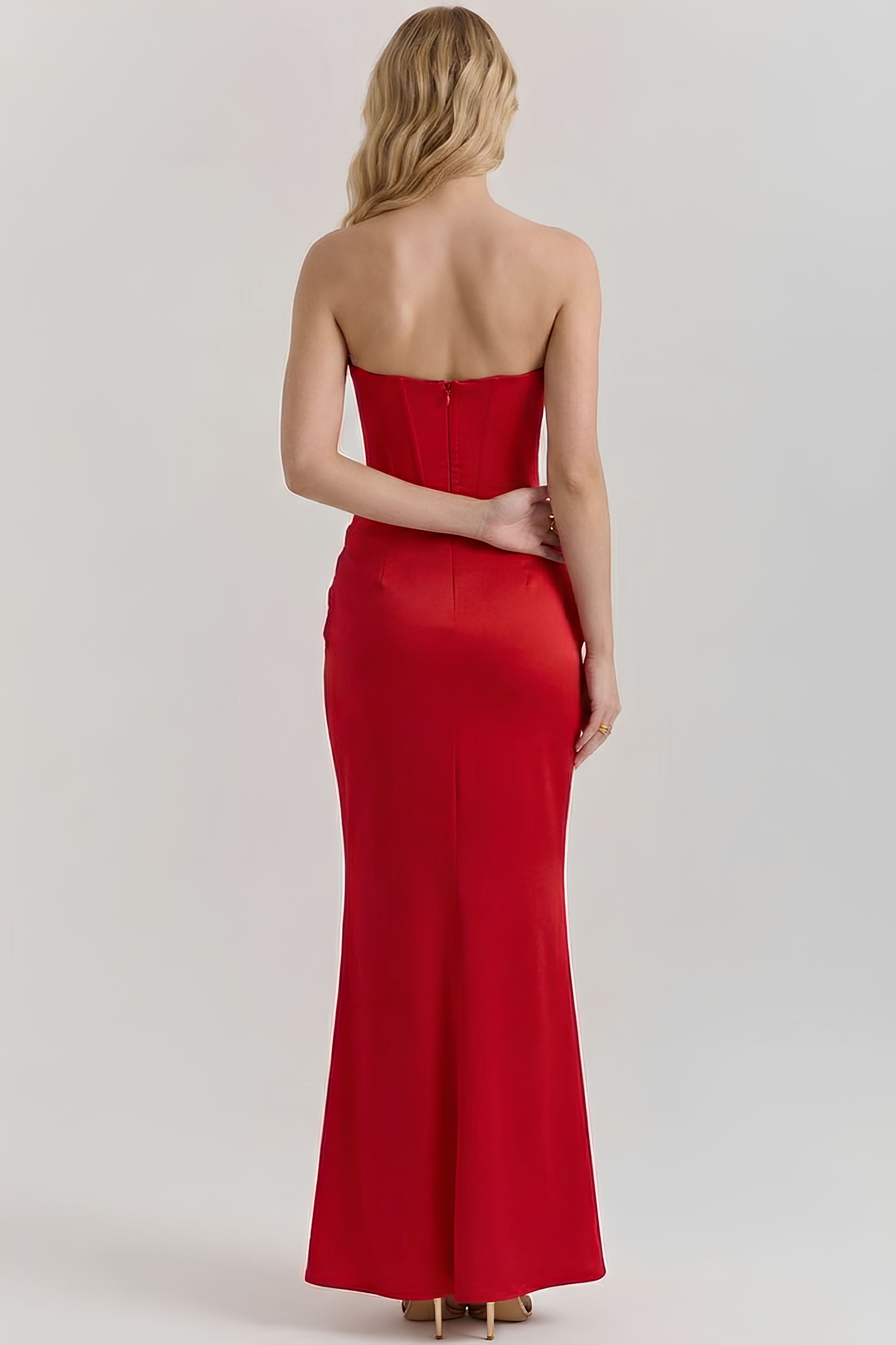 Vestido Longo Modelador Elsa - Verde Musgo
