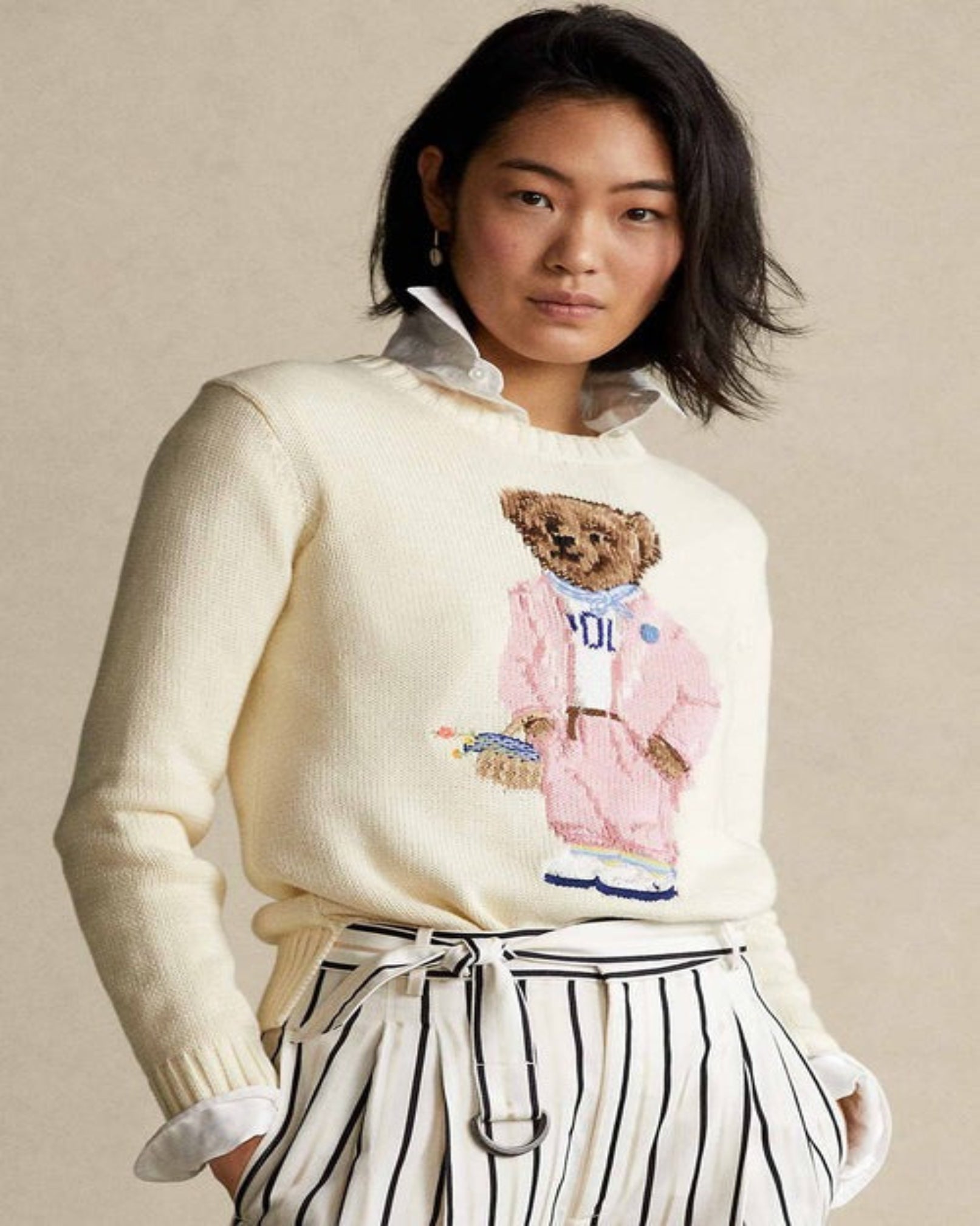 Suéter Ralph Lauren | Bear Rosa