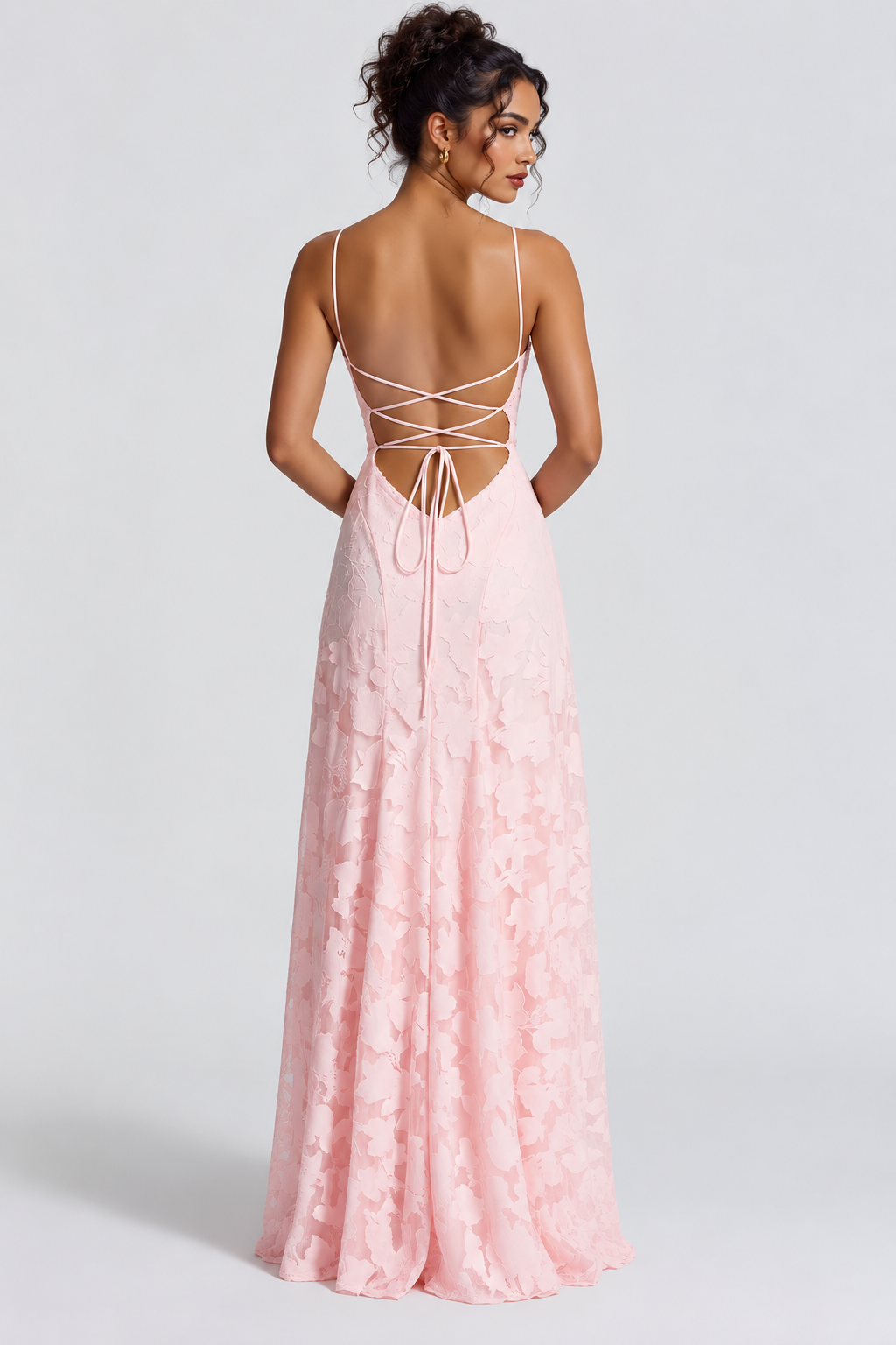 Vestido Longo Bustier Chris - Rosa