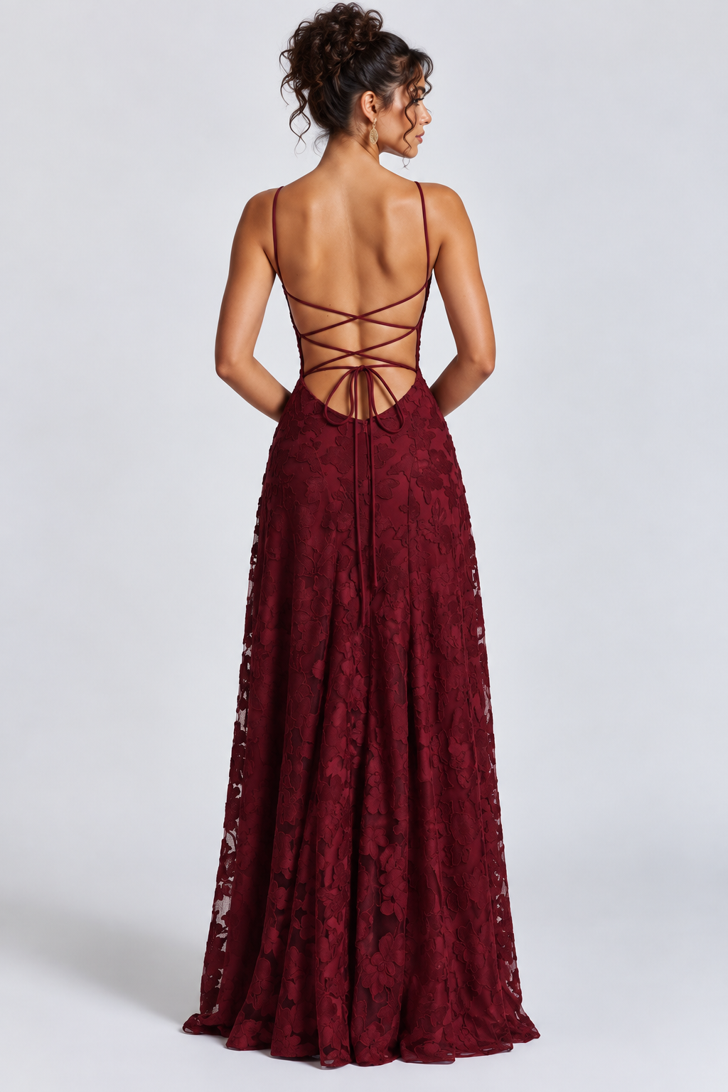 Vestido Longo Bustier Chris - Marsala