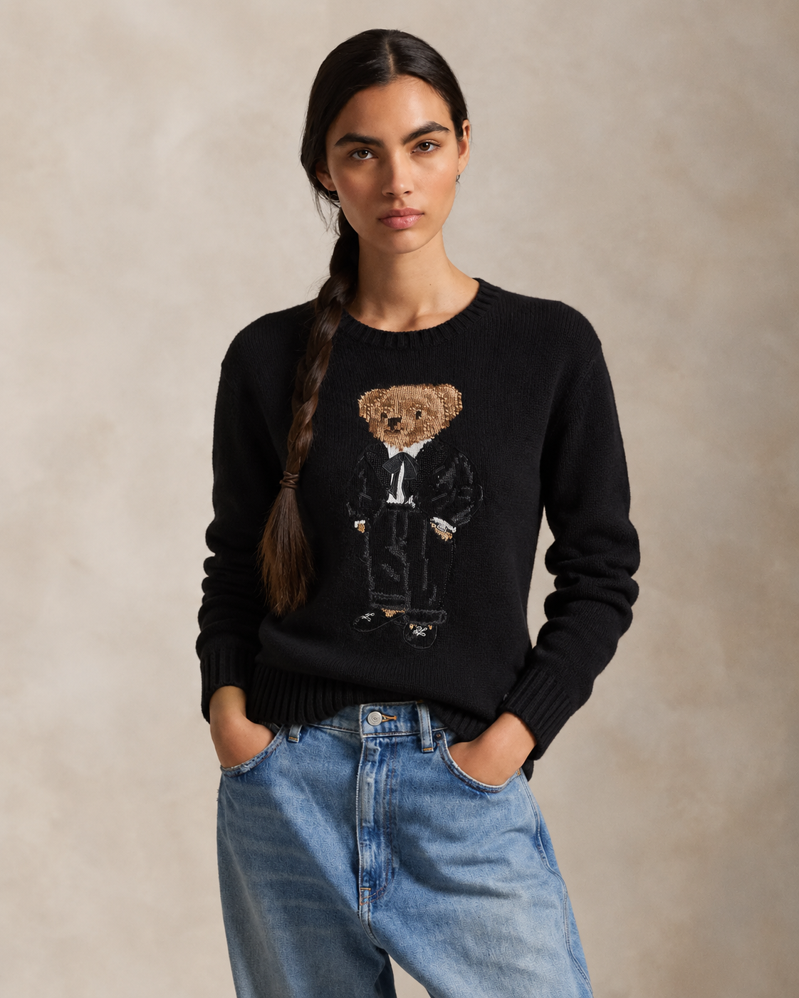 Suéter Ralph Lauren | Polo Bear Preto