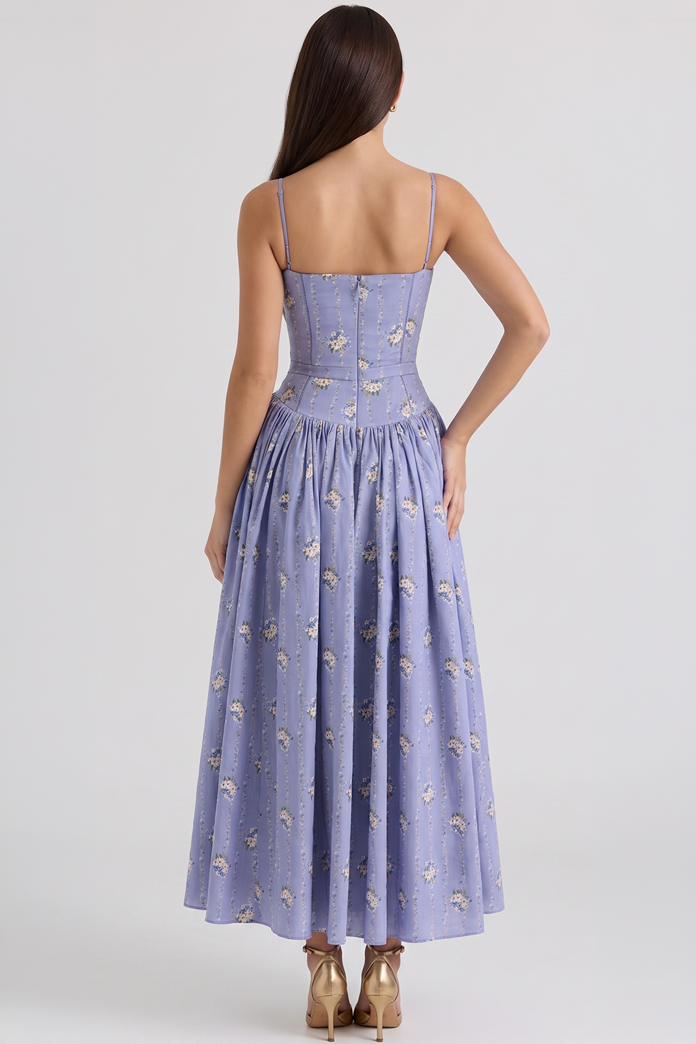 Vestido Modelador Camille - Branco Floral
