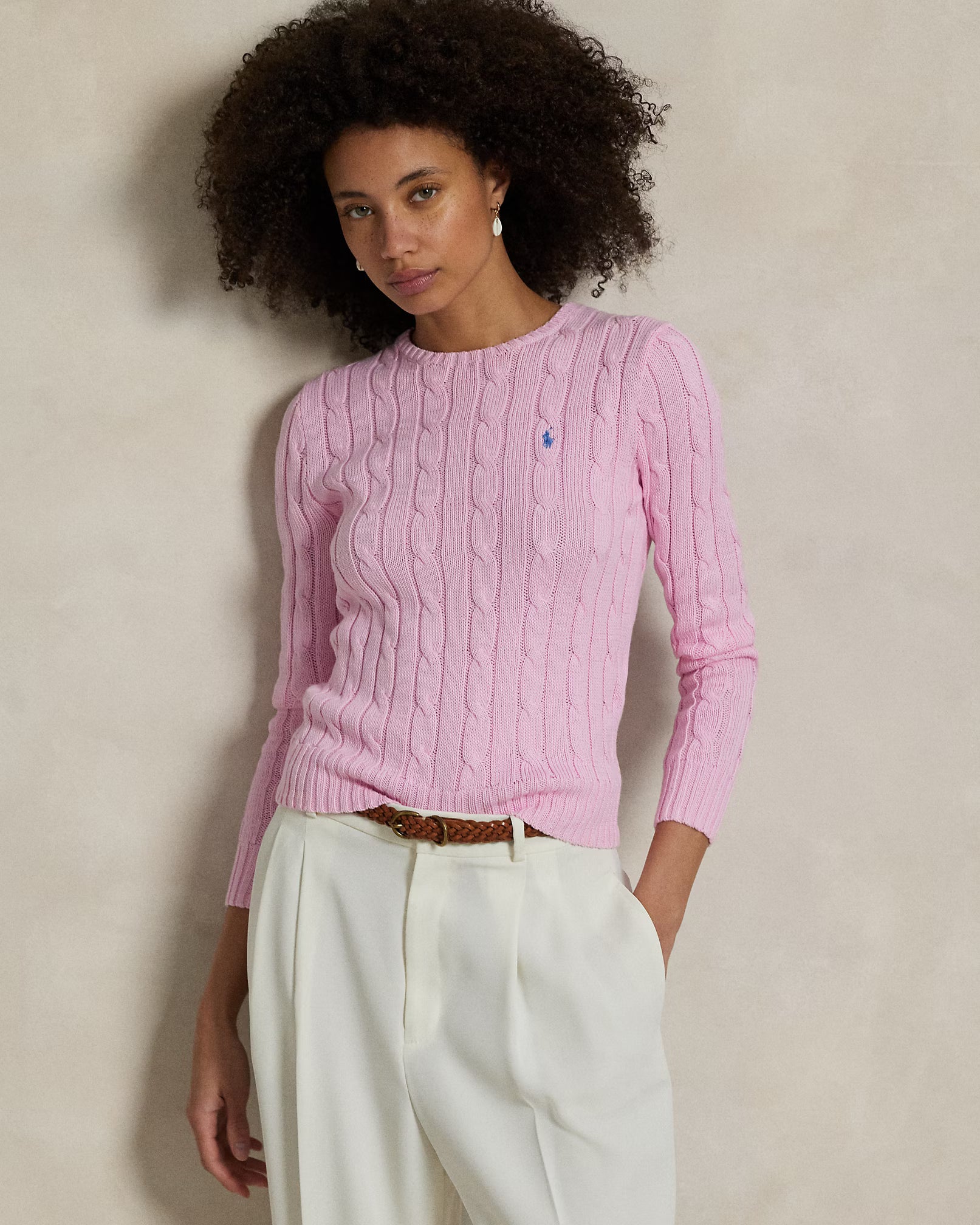Suéter Ralph Lauren | Suéter Gola Redonda