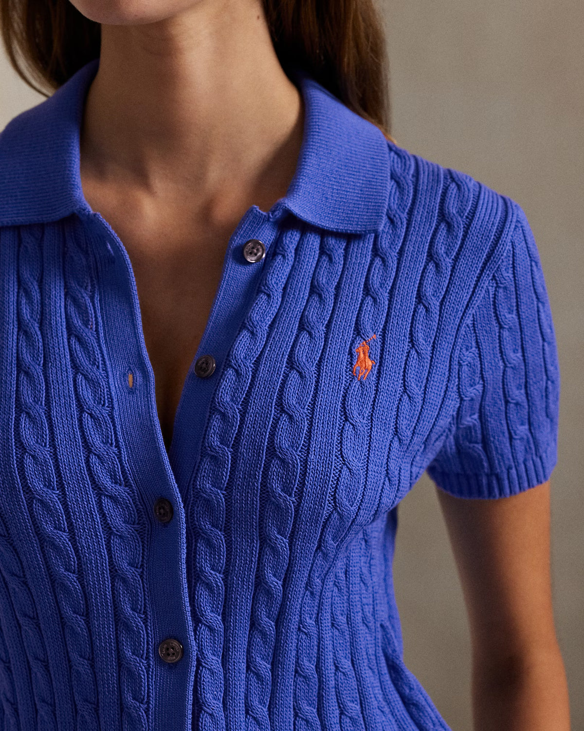 Cardigan Ralph Lauren | Manga Curta